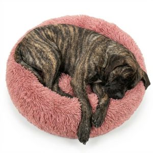 CAMA DONA BEEPAW TERCIOPELO LARGO L ROSA