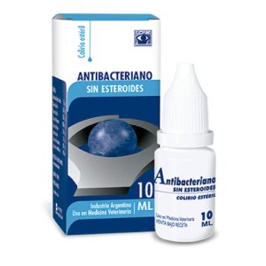 Antibacteriano sin esteroides x 10 cc