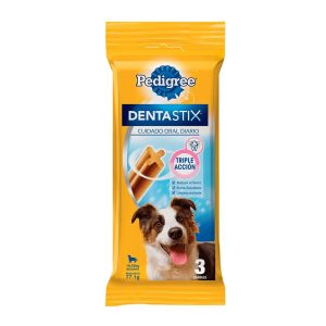 PEDIGREE DENTASTIX PERRO MEDIANO X 3 UNIDADES X 77.1 GRS